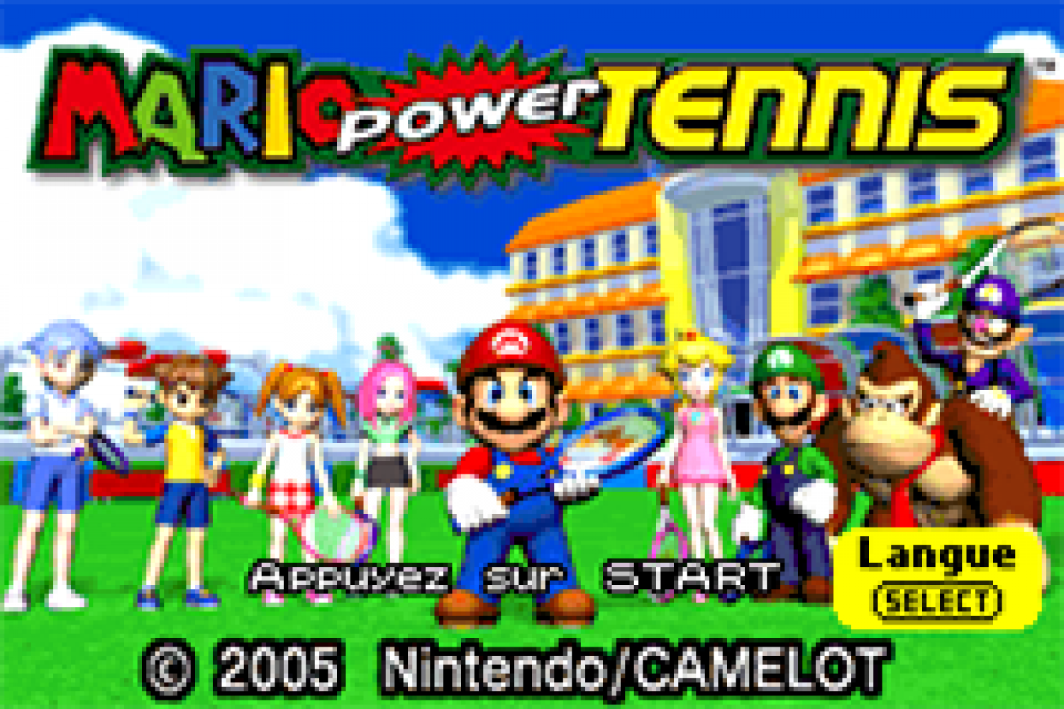 Mario Power Tennis
